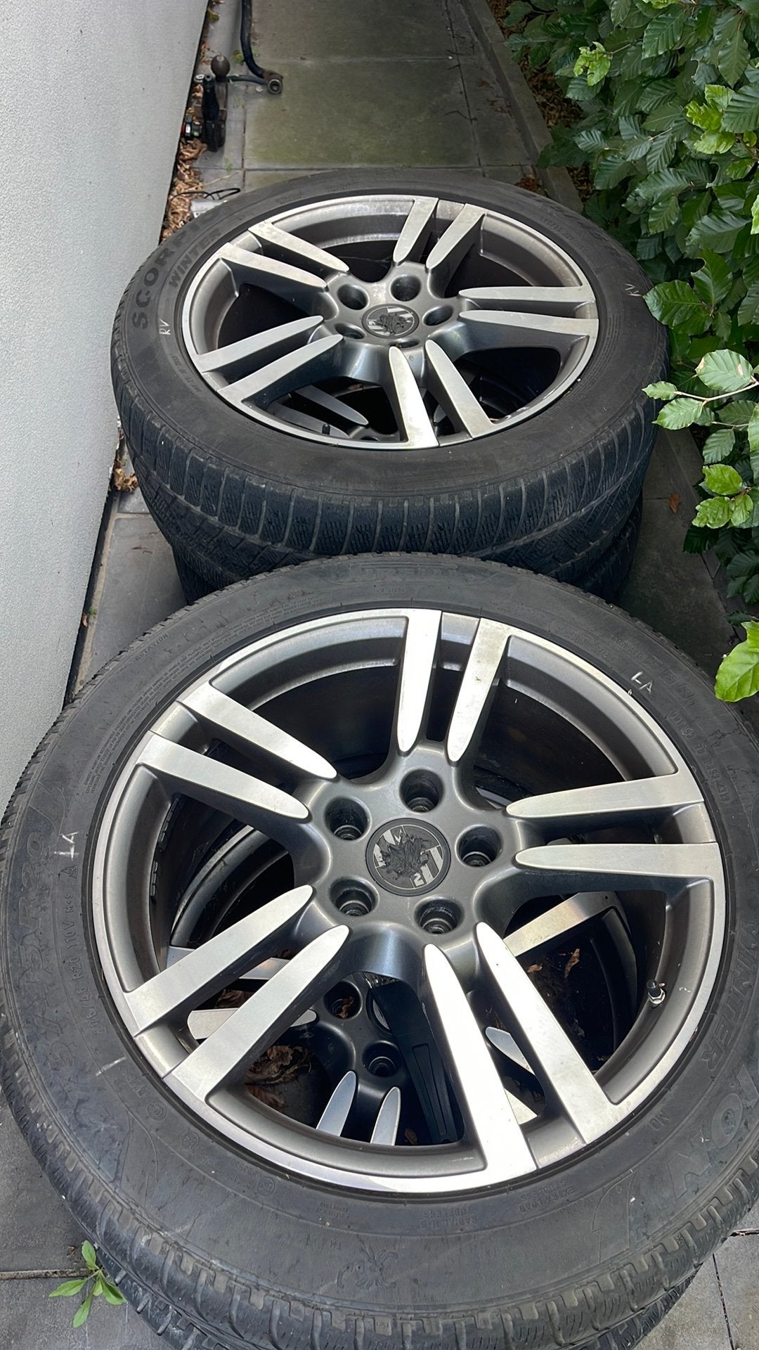 Porsche Vw audi velgen, Auto-onderdelen, Banden en Velgen, Velg(en), Winterbanden, 20 inch, Ophalen