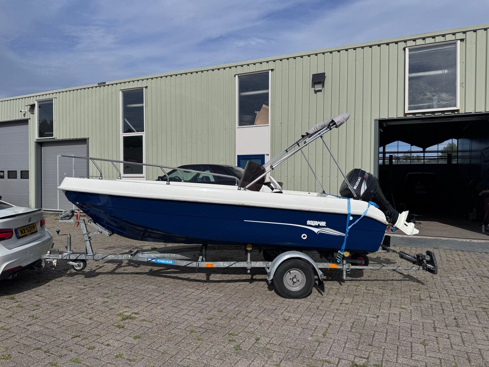 Aquamar Vulcanissimo 435 consoleboot., Ophalen, Overige merken, Gebruikt, Viertaktmotor