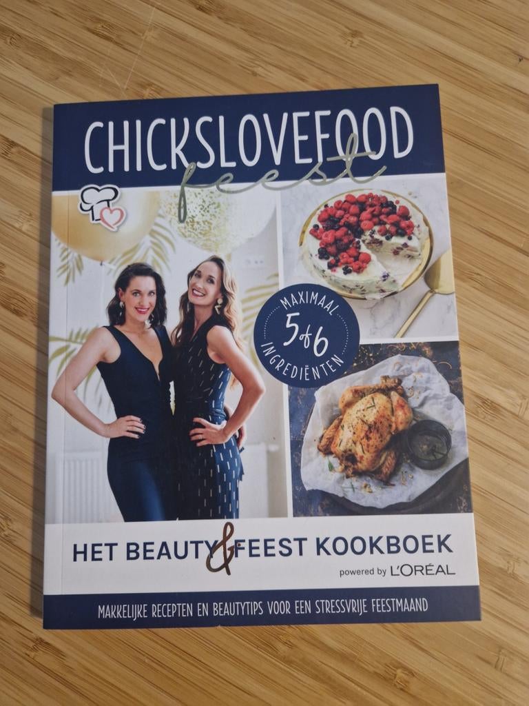 Chicks love food, feest!, nieuw!, Ophalen of Verzenden, Nieuw, Dieet en Voeding, Chickslovefood