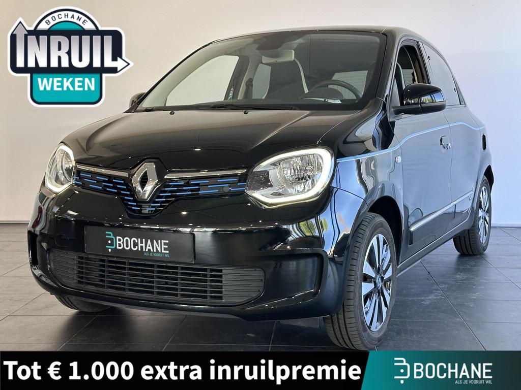 Renault Twingo Z.E. R80 Intens ACHTERUITRIJCAMERA | PARKEERS, Auto's, Renault, Met garantie (alle), Leder en Stof, Zwart, 190 km