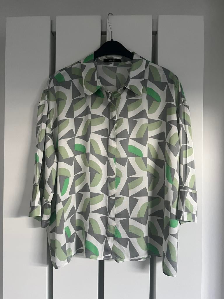 Someday blouse wit met print maat M, Kleding | Dames, Blouses en Tunieken, Ophalen of Verzenden, Zo goed als nieuw, Maat 38/40 (M)