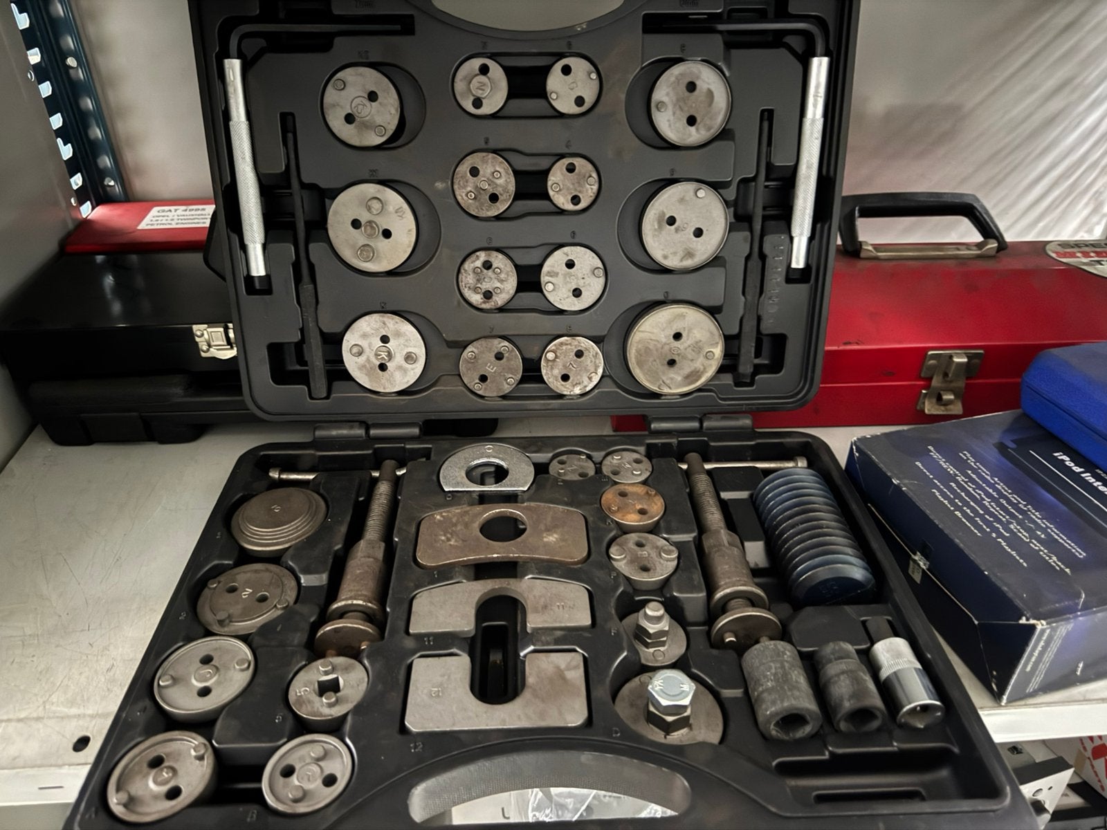 Weber Tools WT-2029 remzuiger terugstelset 40-delig, Ophalen, Zo goed als nieuw