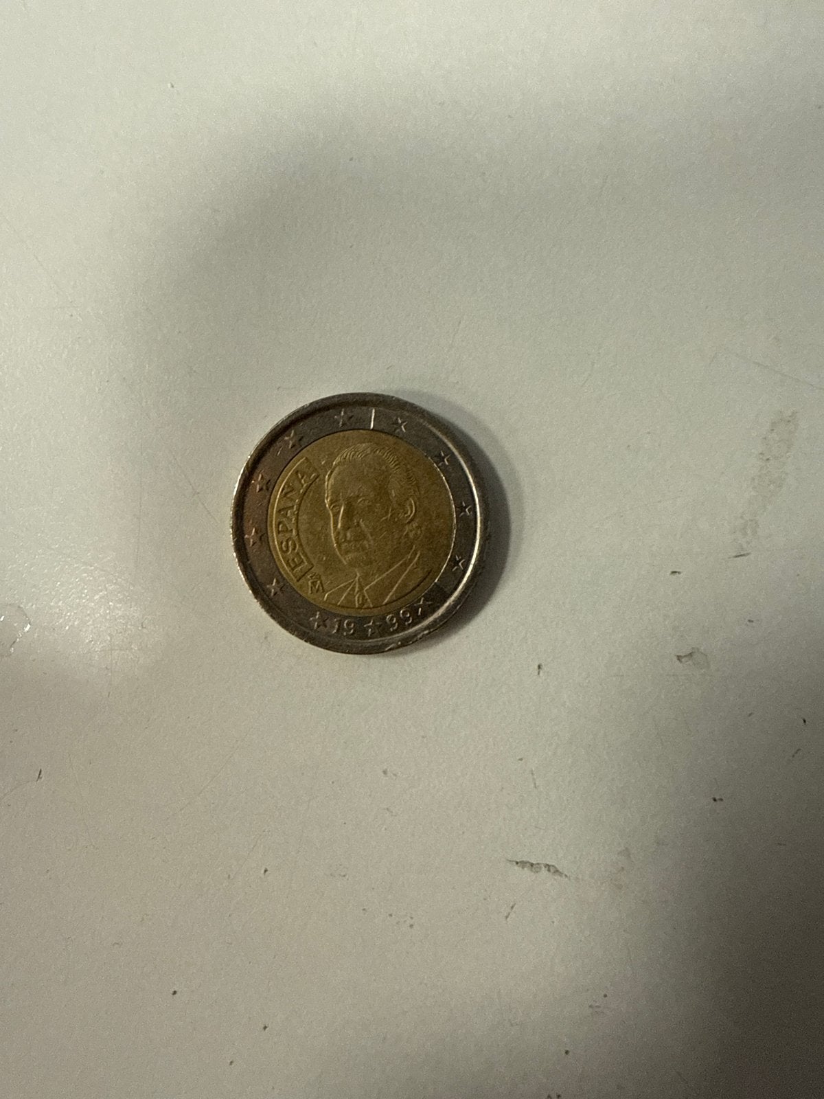 Zeldzame Spaanse 2 Euro munt 1997, Postzegels en Munten, Munten | Europa | Euromunten, Ophalen, Spanje, 2 euro, Losse munt