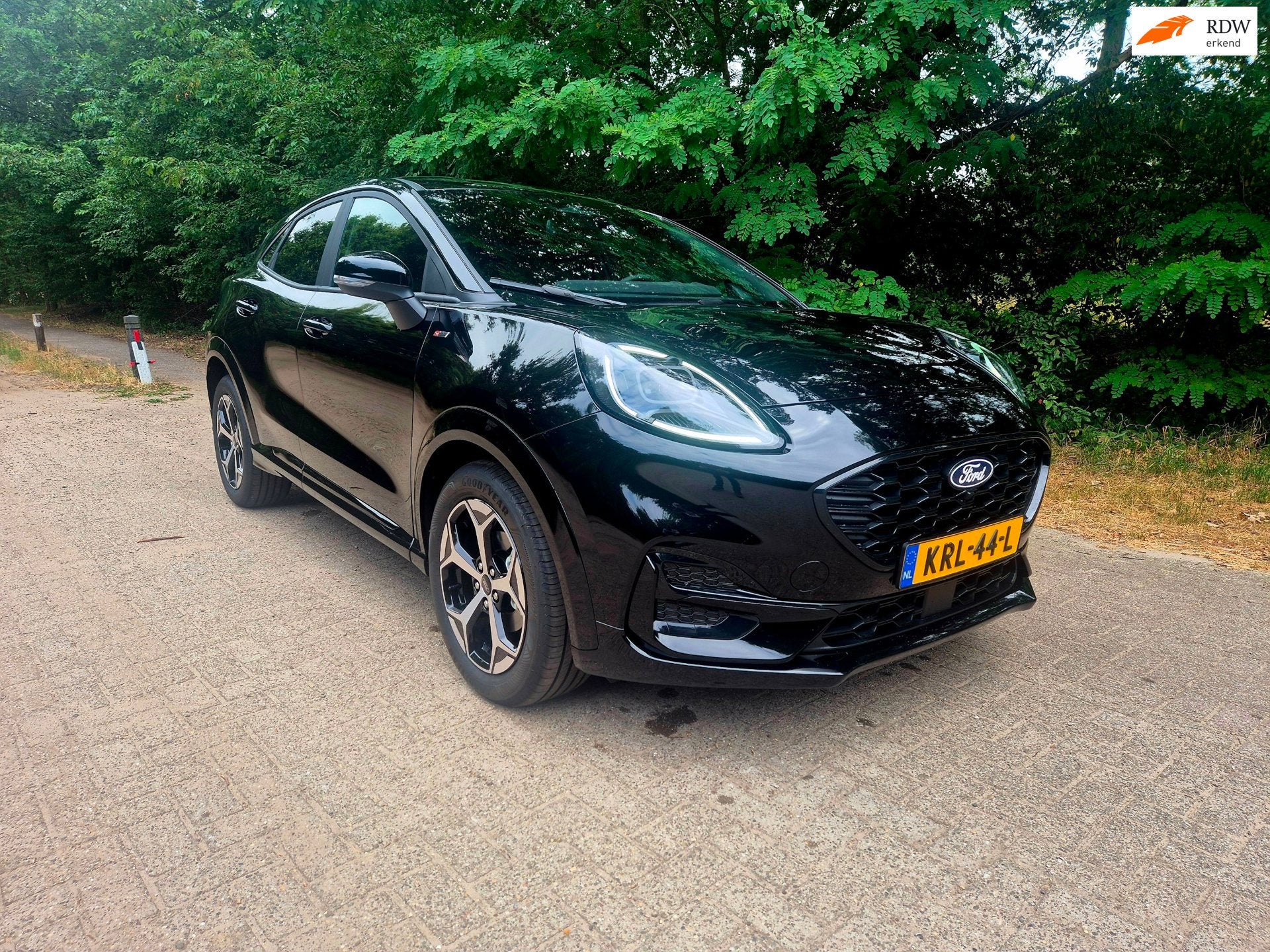 Ford Puma 1.0 EcoBoost Hybrid ST-Line automaat, Puma, Zwart, Zwart, Bedrijf