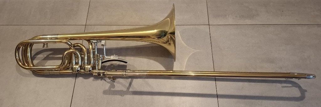 Rath R900 bastrombone, Ophalen, Zo goed als nieuw, Bas, Met koffer