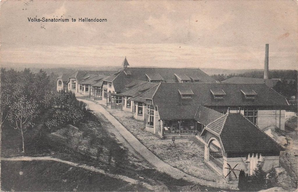 702-181-027 Volks-Sanatorium Te Hellendoorn, Verzenden, Voor 1920, Overijssel