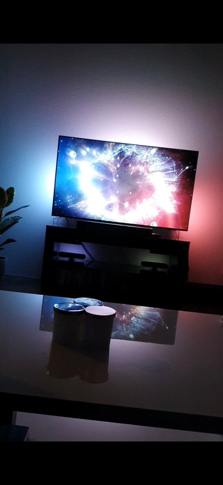 Philips 55OLED855 Ambilight TV incl. muurbeugel/standaard, Ophalen, Philips, OLED, Zo goed als nieuw