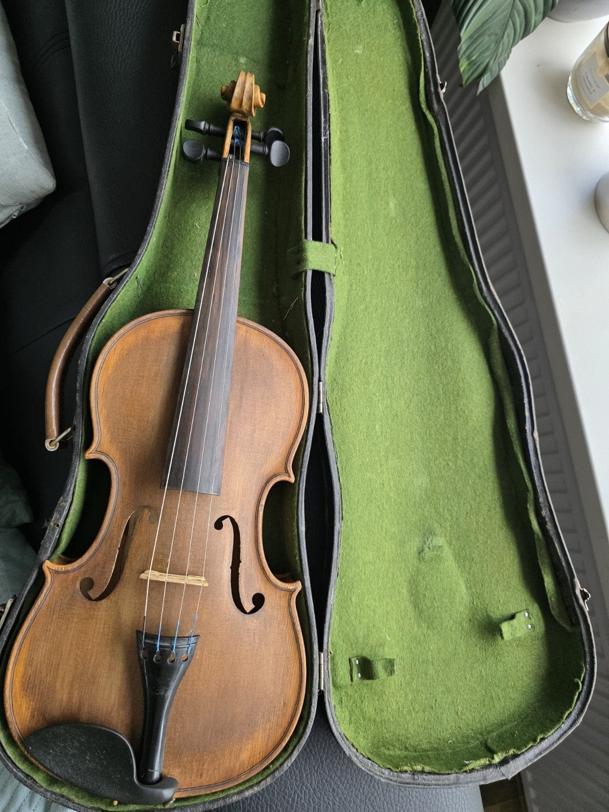 Viool zonder strijkstok, inclusief koffer, Muziek en Instrumenten, Strijkinstrumenten | Violen en Altviolen, Gebruikt, Viool, Ophalen of Verzenden