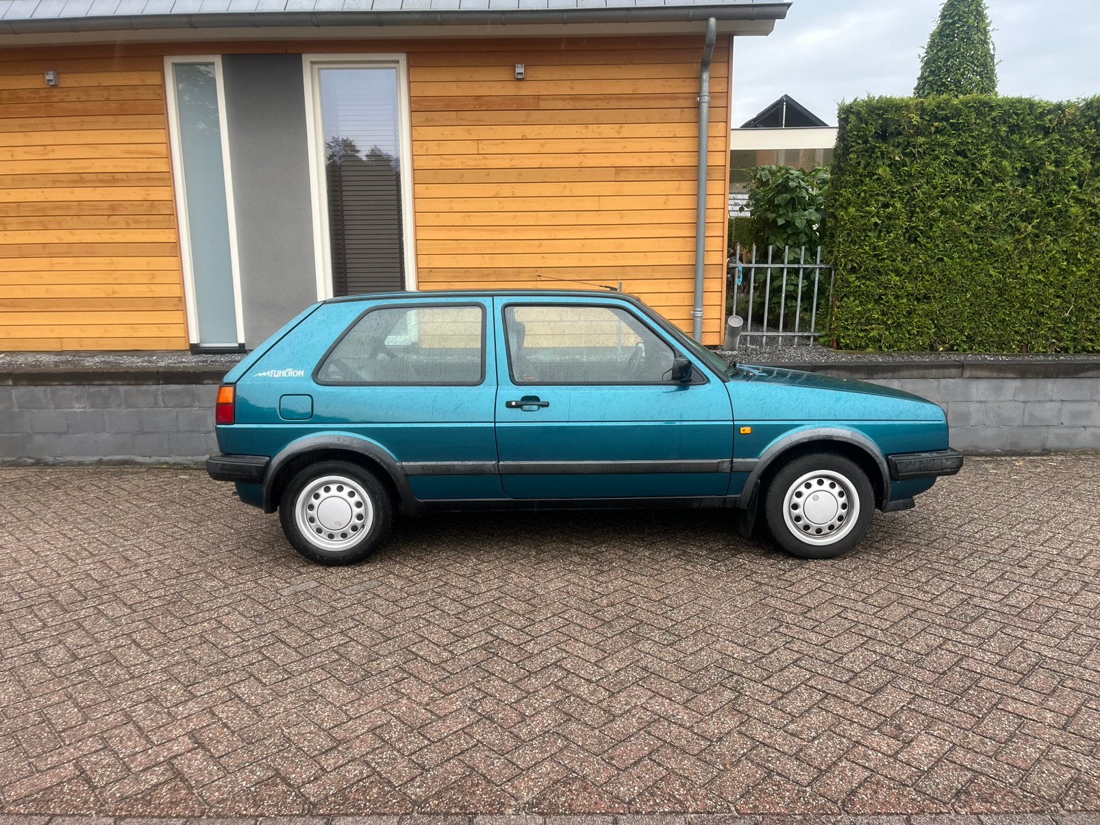 Volkswagen Golf 1.3 CL 40KW U9 1992 Groen / nieuwe apk, Voorwielaandrijving, 410 kg, 54 pk, 4 cilinders