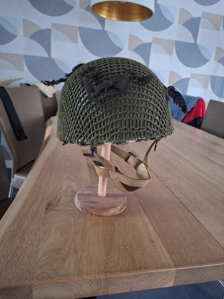 Britse para helm, Ophalen of Verzenden, Gedragen, 58 of 59 cm (L, 7¼ of ⅜ inch), Hoed