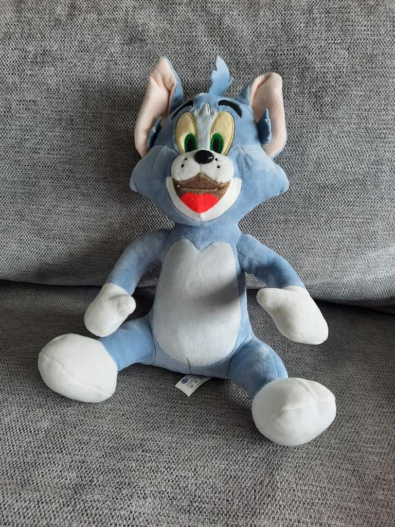 Tom knuffel, Kinderen en Baby's, Speelgoed | Knuffels en Pluche, Overige karakters, Ophalen of Verzenden, Zo goed als nieuw, Kat
