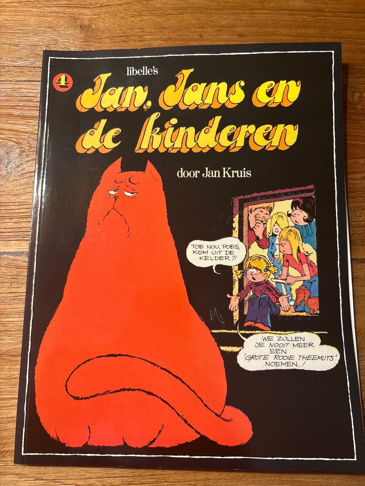 Jan, Jans en de Kinderen - Deel 4 door Jan Kruis, Boeken, Eén stripboek, Ophalen of Verzenden, Gelezen