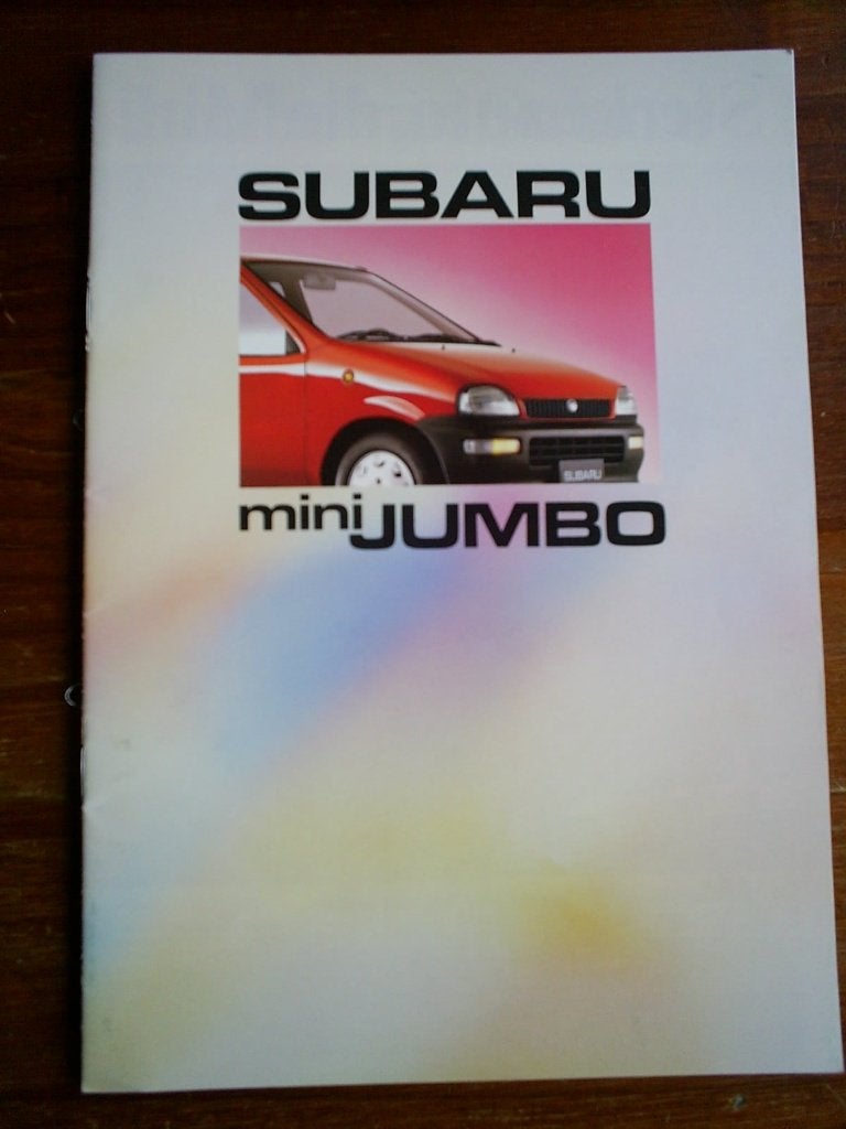 Subaru Mini Jumbo [ 1990 ], Boeken, Verzenden, Zo goed als nieuw, Overige merken