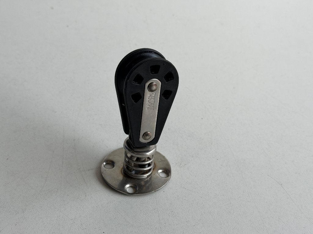 Barton Stand up blok 38 mm tot 8 mm lijn, gelagerd, Watersport en Boten, Accessoires en Onderhoud, Ophalen of Verzenden, Gebruikt