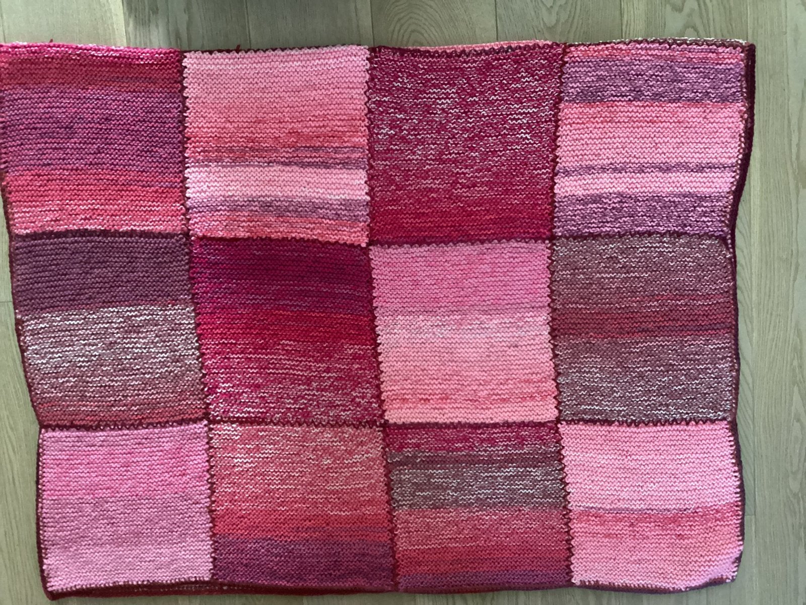 Nieuw handgemaakte deken/sprei/bank kleed, 190 cm, Woondeken, 120 cm, Wol