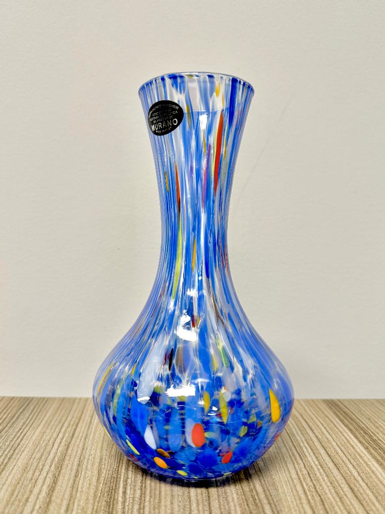 Italiaans Hanggeblazen Murano Vaasje (Nieuw), Antiek en Kunst, Ophalen of Verzenden