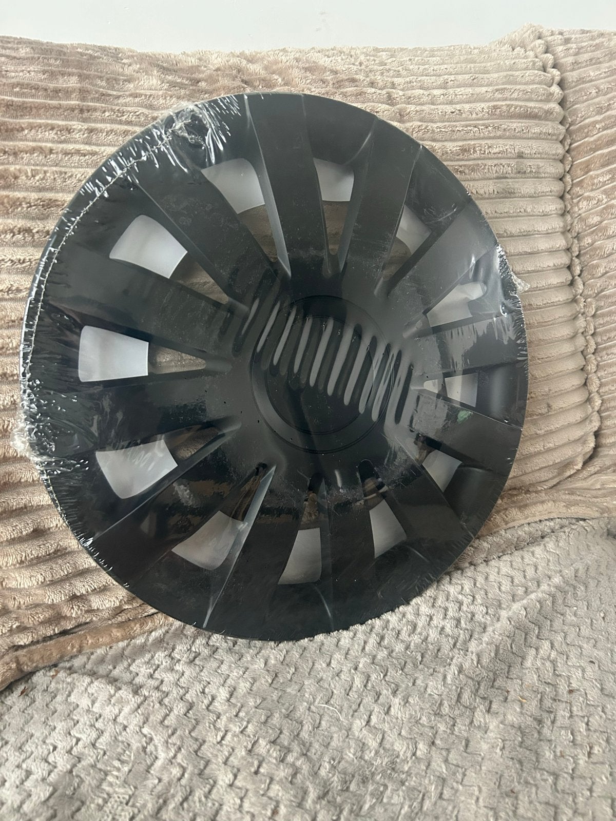 Nieuwe zwarte wieldop, 15 inch 4x, Ophalen of Verzenden, Nieuw
