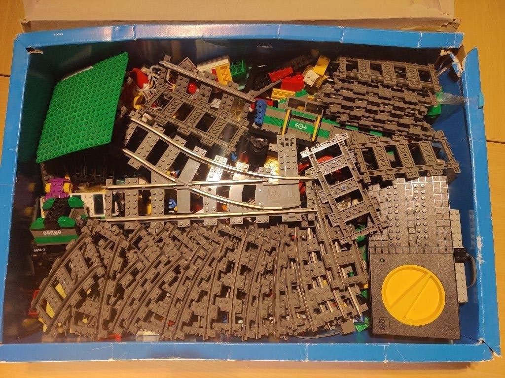 Lego trein 4512 plus veel extra lego, Ophalen of Verzenden, Gebruikt