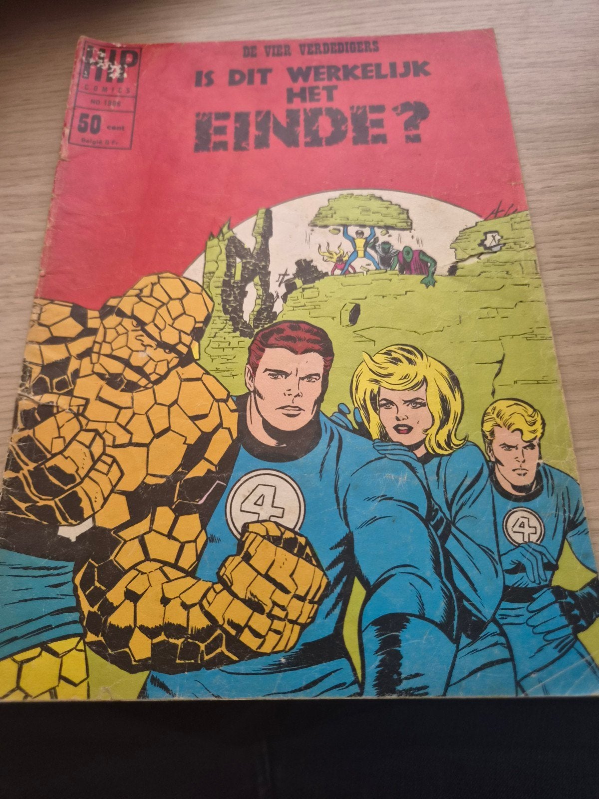 De Vier Verdedigers: Is Dit Werkelijk Het Einde? Stripboek, Ophalen of Verzenden
