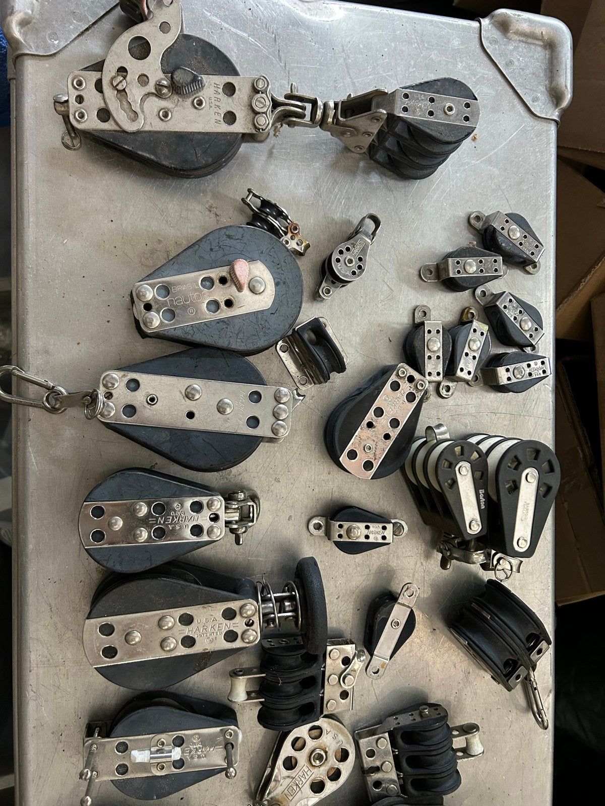 Diverse Harken Blokken - Zeilboot Beslag, Watersport en Boten, Accessoires en Onderhoud, Gebruikt, Ophalen of Verzenden
