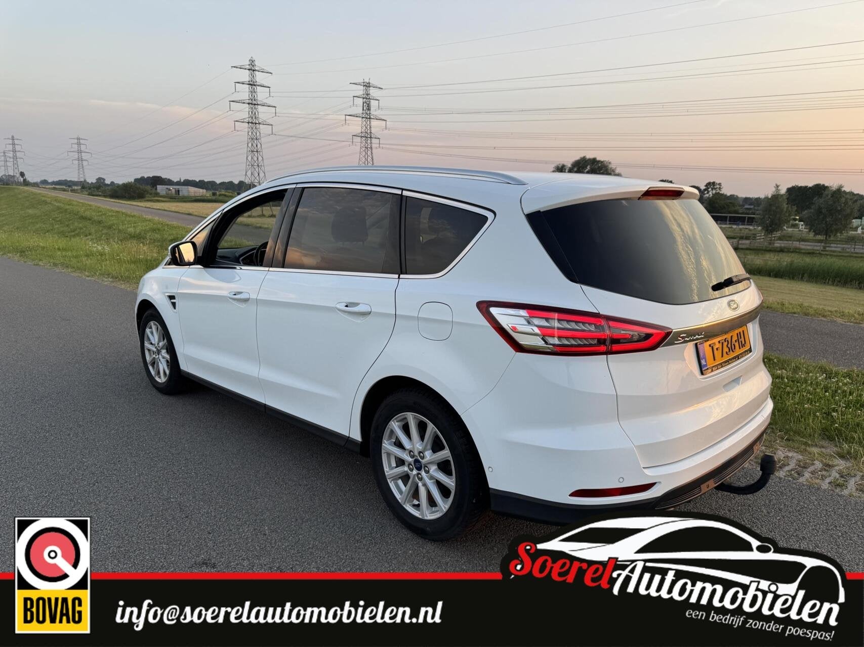 Ford S-Max 1.5 Titanium 7persoons, clima, cruise, p.sensoere, Auto's, Ford, Voorwielaandrijving, Electronic Stability Program (ESP)