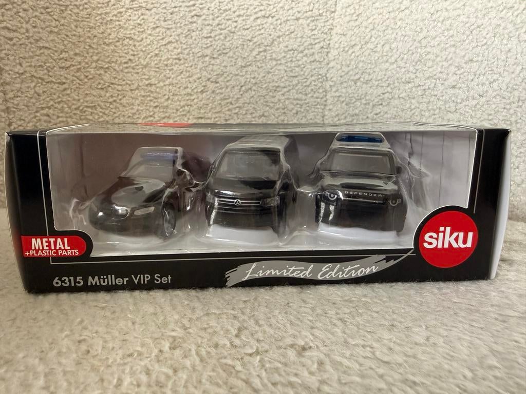 Siku 6315 Müller VIP Set Limited Edition, Hobby en Vrije tijd, Modelauto's | Overige schalen, Ophalen of Verzenden, Nieuw, Auto