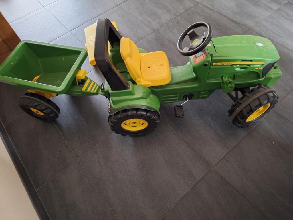 John Deere 7930 Rolly Toys Traptrekker met Beugel, Ophalen, Zo goed als nieuw, Trapvoertuig