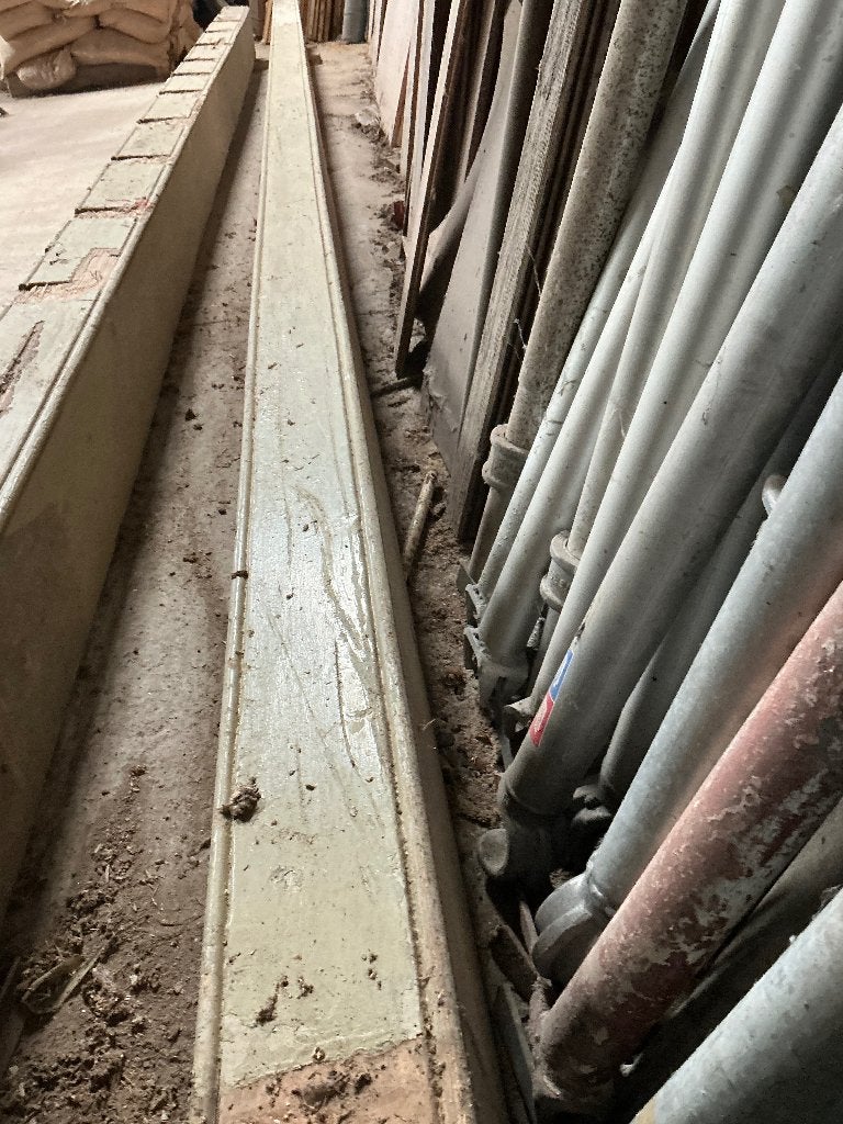 Oude grenen balken, Doe-het-zelf en Verbouw, Ophalen, Gebruikt, Grenen, Balk