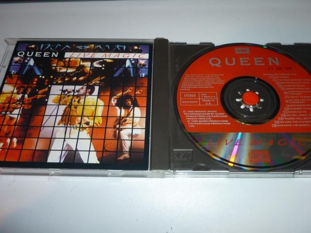 Queen de cd live magic cdp 7 46413 2, Verzenden, Zo goed als nieuw, Poprock