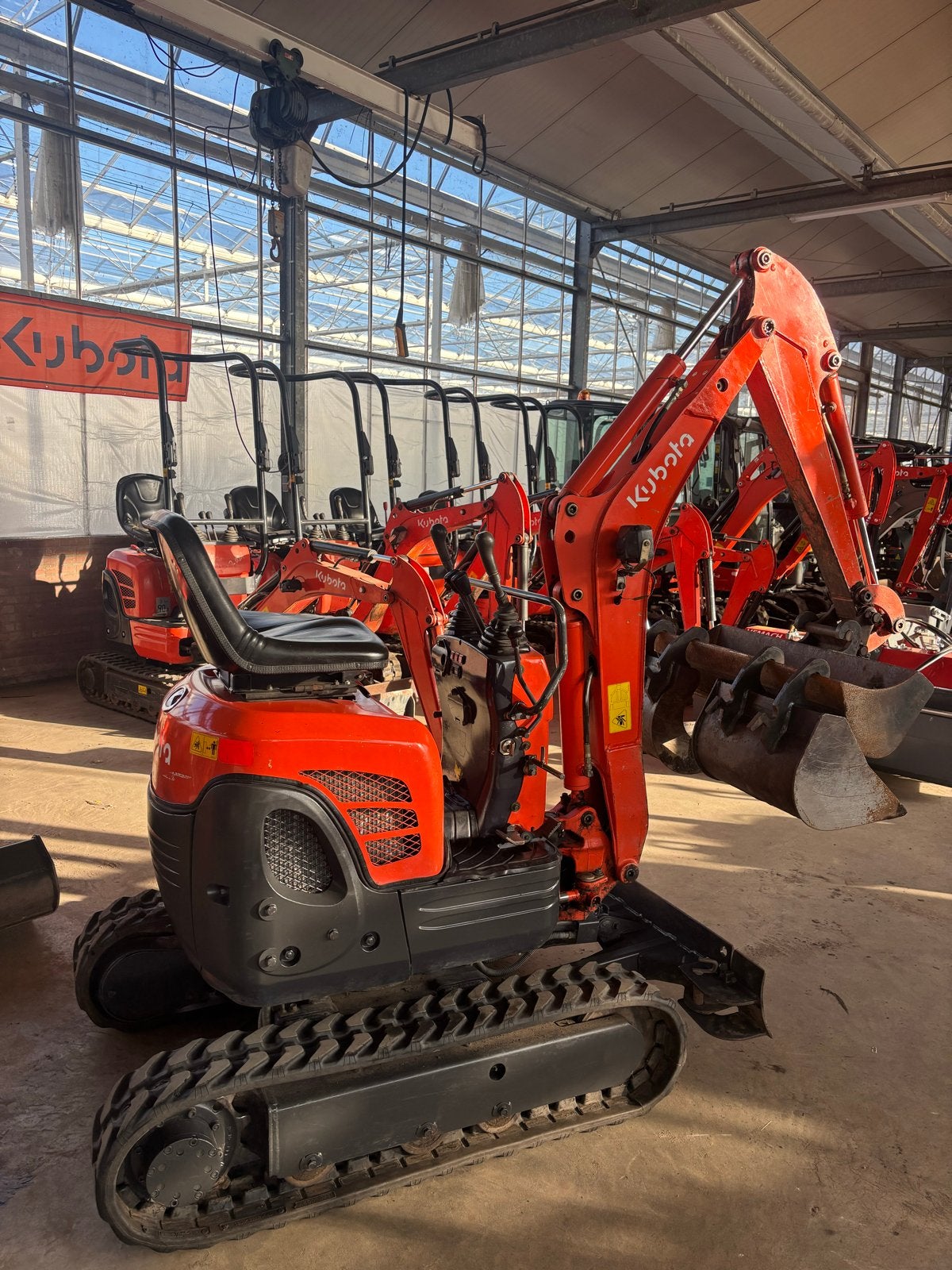 Kubota U10-3 Minigraafmachine met Verstelbare Rupsen, Gebruikt, Overige typen, Ophalen of Verzenden, Heulweg 44