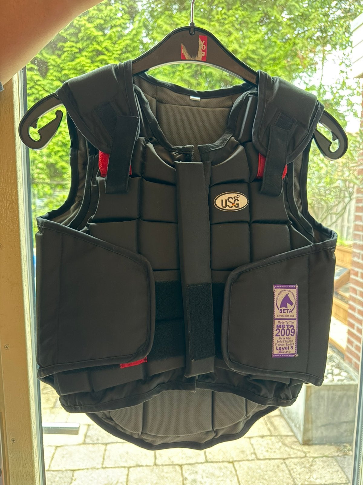 USG bodyprotector children large level 3, Dieren en Toebehoren, Paardrijkleding, Ophalen of Verzenden, Zo goed als nieuw, Kinderen