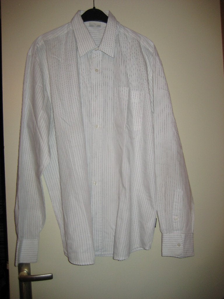 Gestreepd hemd, 45/46, Southern, lange mouwen, Kleding | Heren, Ophalen of Verzenden, Zo goed als nieuw, Overige kleuren, Overhemd
