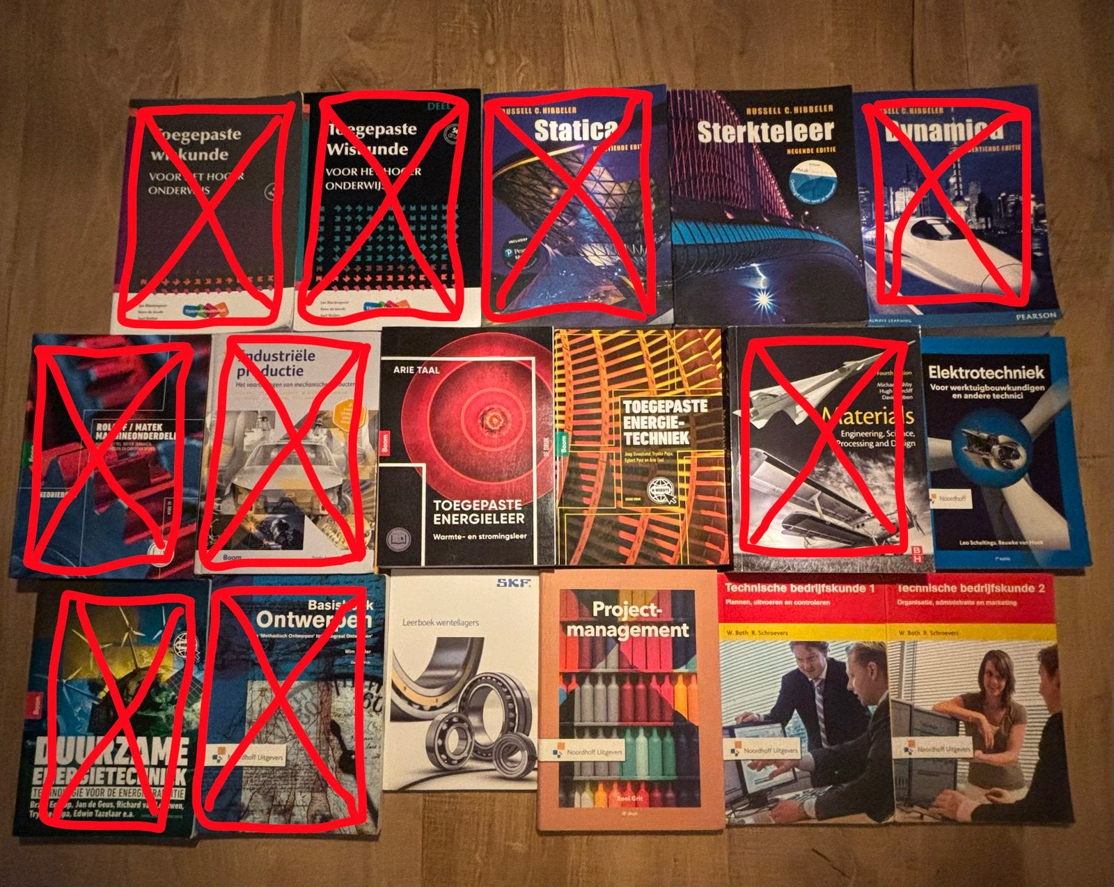 Studieboeken Werktuigbouwkunde (HBO, Avans), Los of als set!, Overige vakken, Ophalen of Verzenden, Zo goed als nieuw, Diverse Auteurs