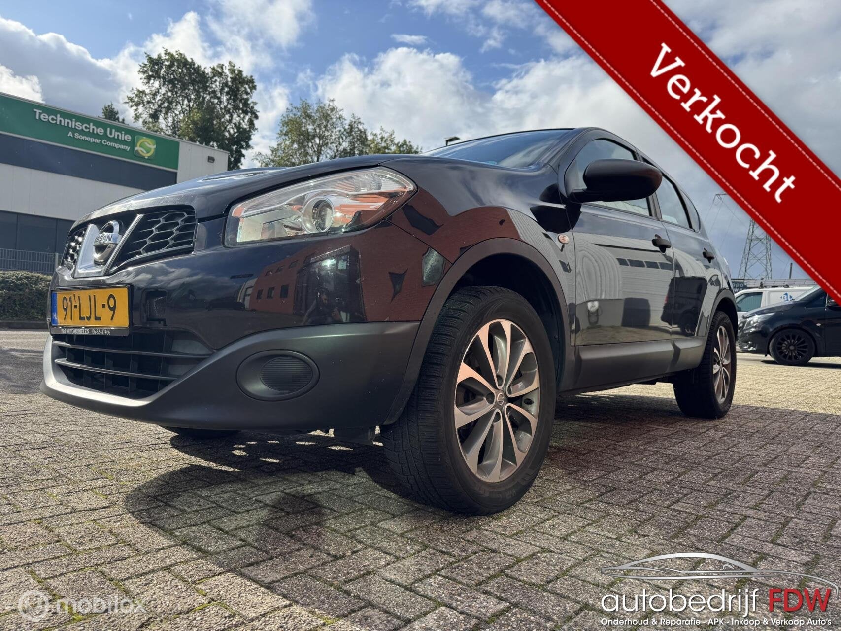 Nissan Qashqai 1.6/AIRCO/LM VELGEN/PARK SENSOR/TREKHAAK/NAP/, Voorwielaandrijving, 15 km/l, Gebruikt, 1210 kg