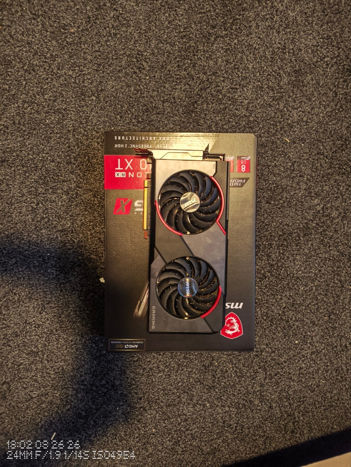 MSI Radeon RX 5700 XT Gaming X 8GB GDDR6 Videokaart, Computers en Software, AMD, GDDR6, PCI-Express 4, Ophalen of Verzenden