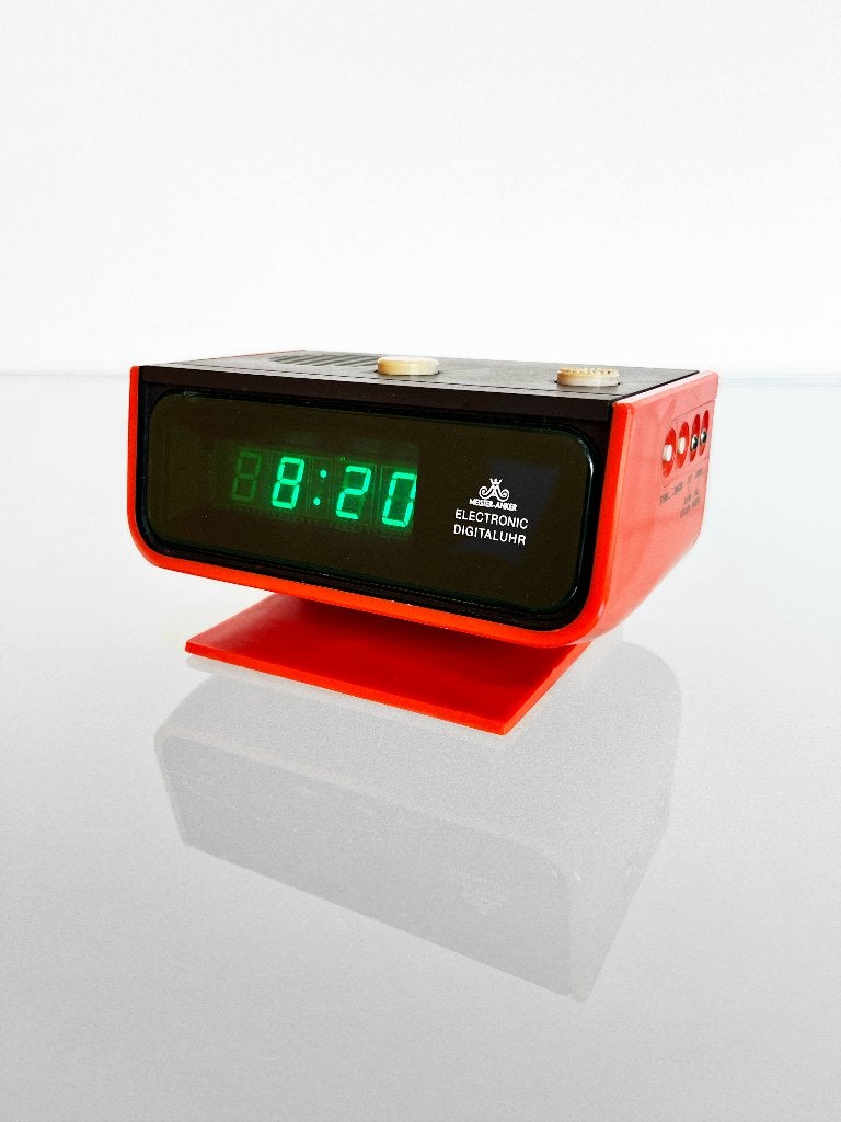 Vintage Meister Anker Space Age Wekker, Ophalen of Verzenden