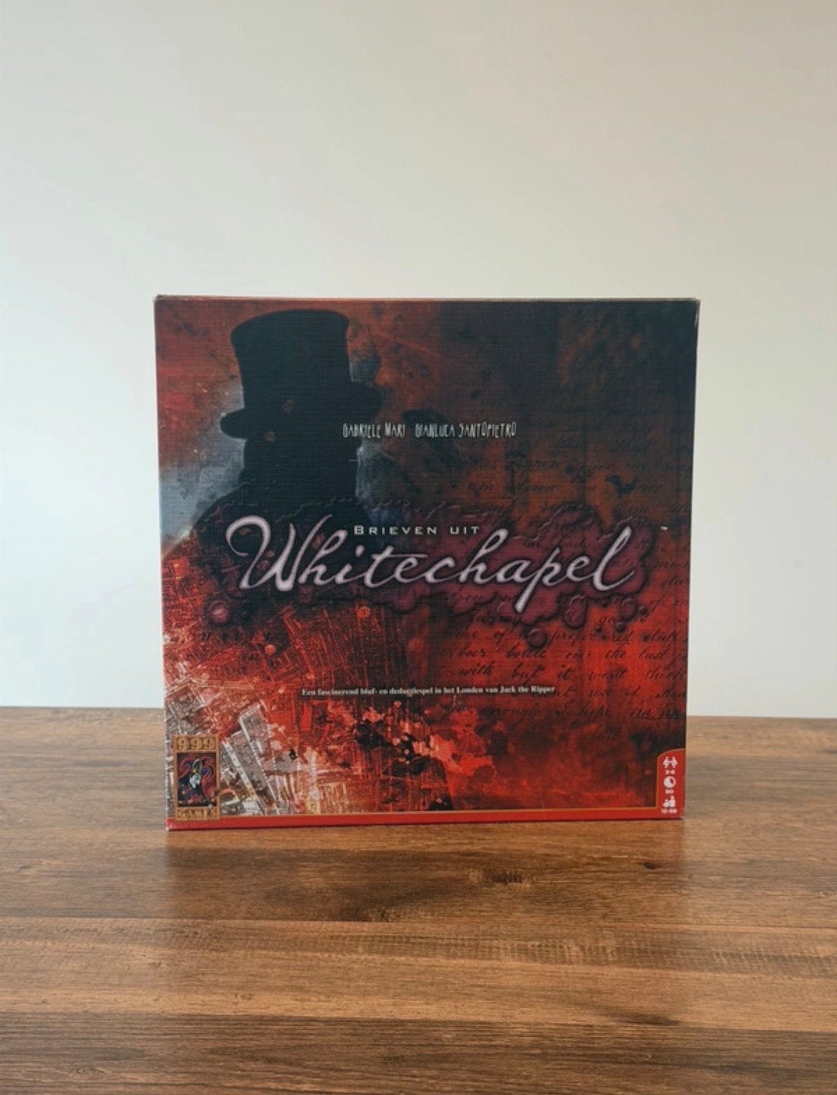 Brieven uit Whitechapel - Deductie bordspel, Een of twee spelers, Ophalen of Verzenden, Gebruikt
