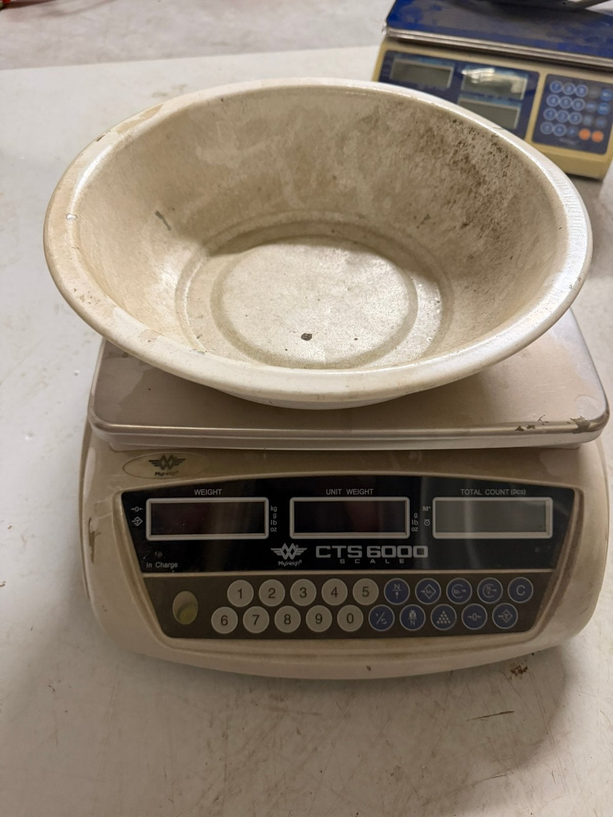 2x MyWeigh CTS-6000 weegschaal, Ophalen, Zo goed als nieuw, Personenweegschaal, Minder dan 10 kg