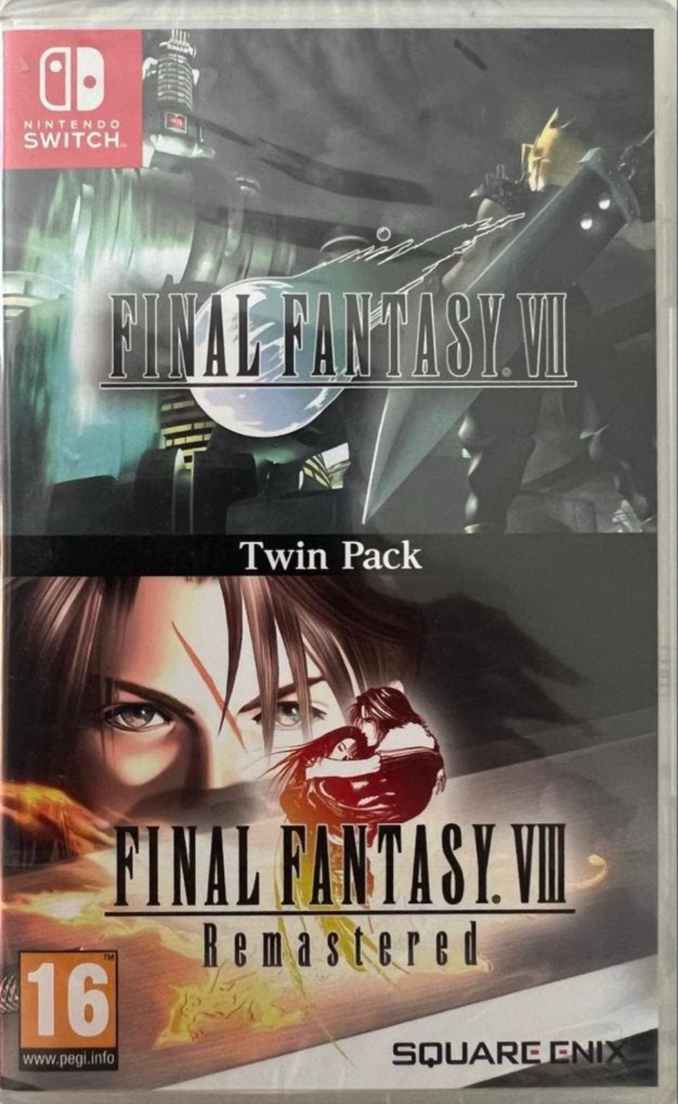 Final Fantasy VII & VIII Remastered Twin Pack Switch, nieuw, Ophalen of Verzenden, Zo goed als nieuw, Met 2 controllers, Switch OLED