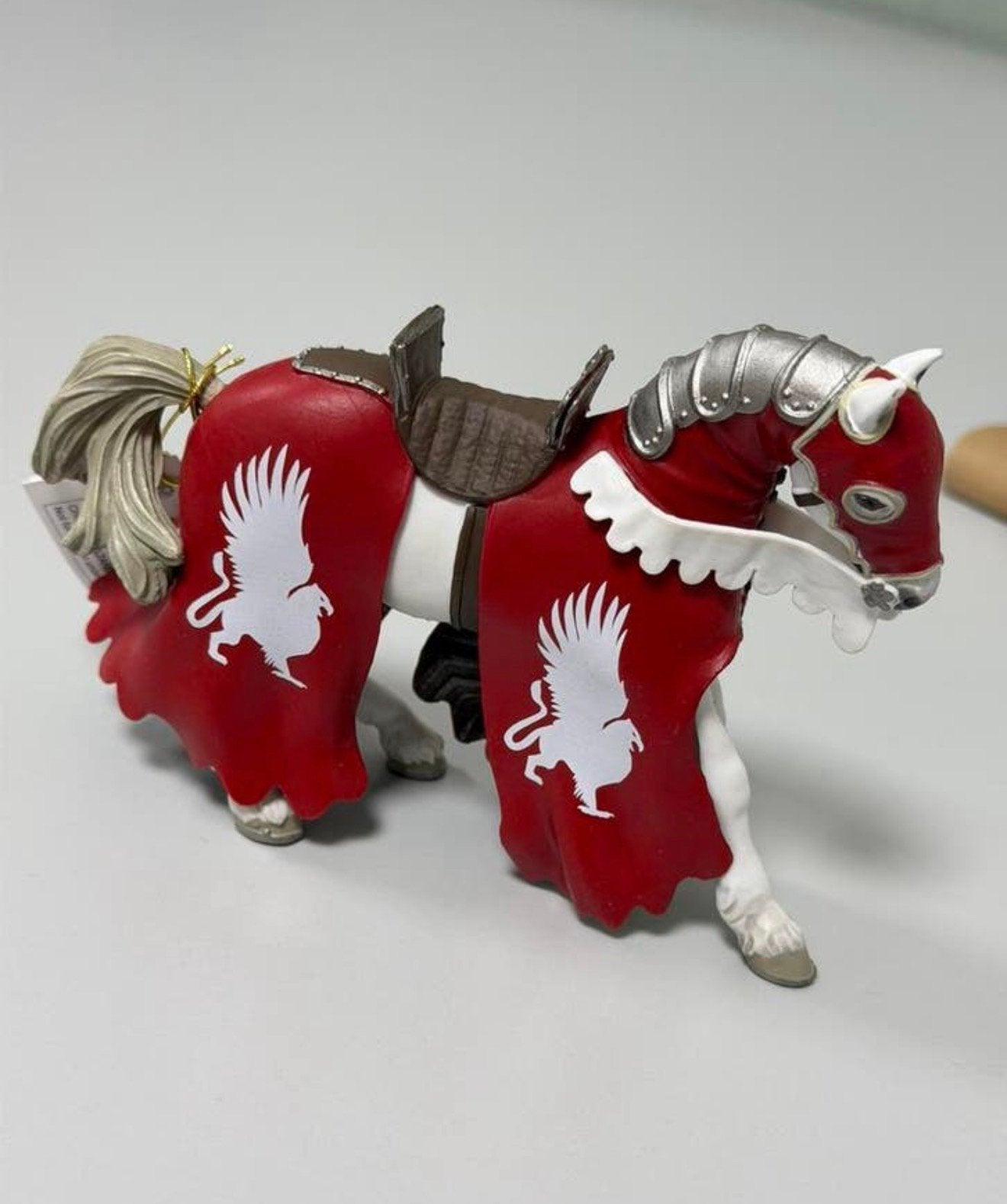Papo Griffin Knight knight’s Horse 39955 Ridder Paard 13 cm, Nieuw, Ophalen of Verzenden, H, H