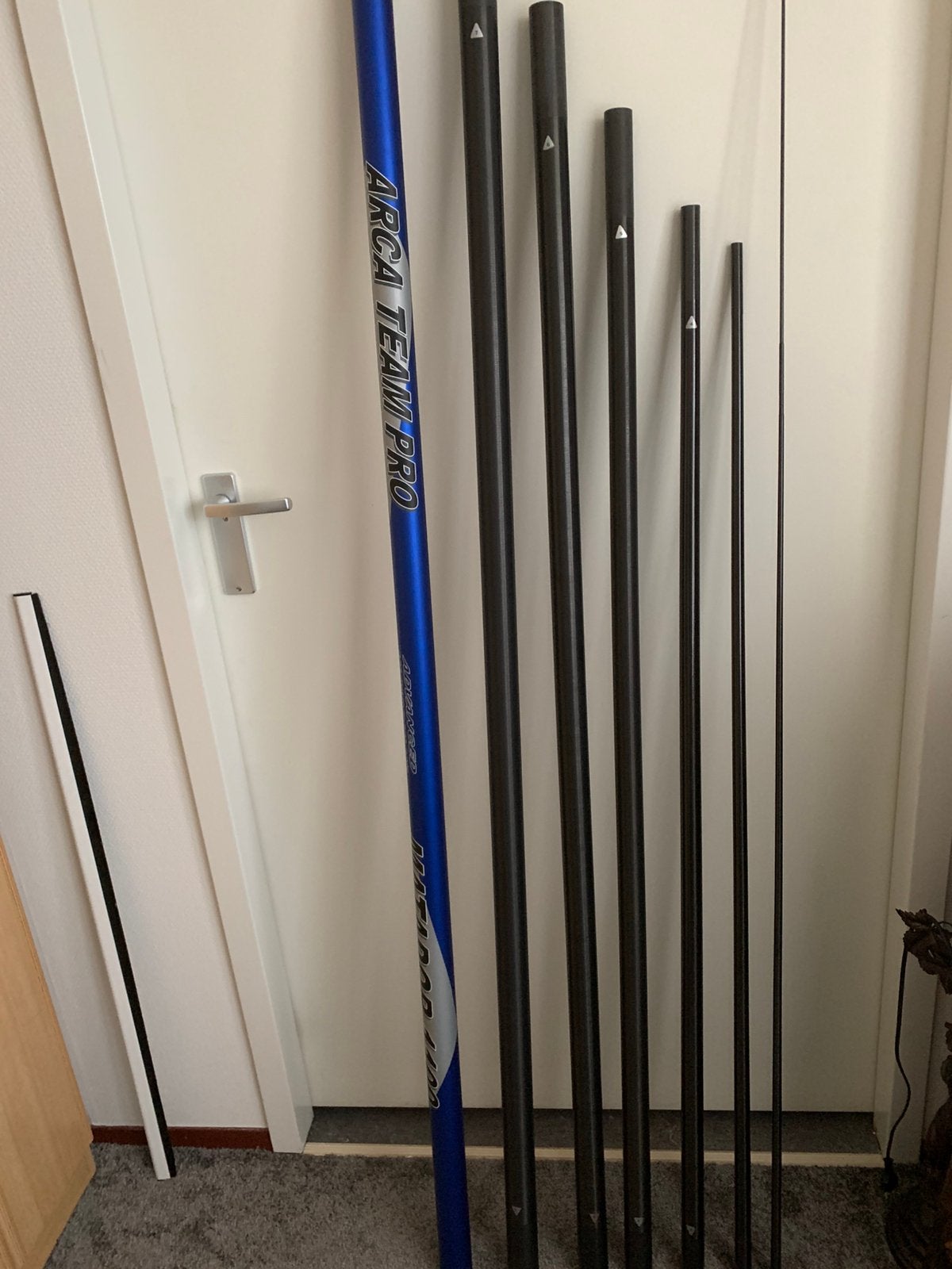 Arca 11 mtr hengel, Ophalen, Zo goed als nieuw, Vaste hengel