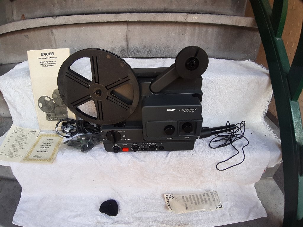 Bauer T 182 Automatic Duplan filmprojector, in goed welkende, Ophalen, 1960 tot 1980, Projector