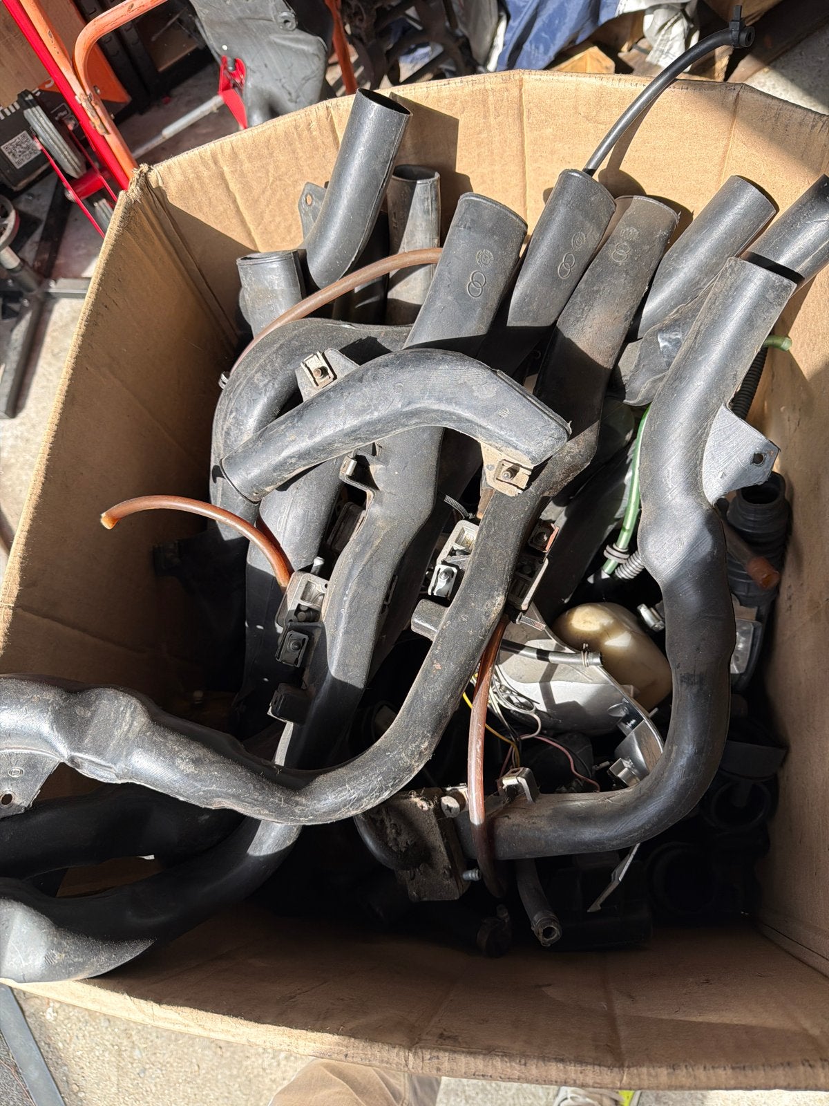 Gilera Runner luchtbuizen, expansievat, reservetank, Ophalen of Verzenden, Gebruikt, Overige typen