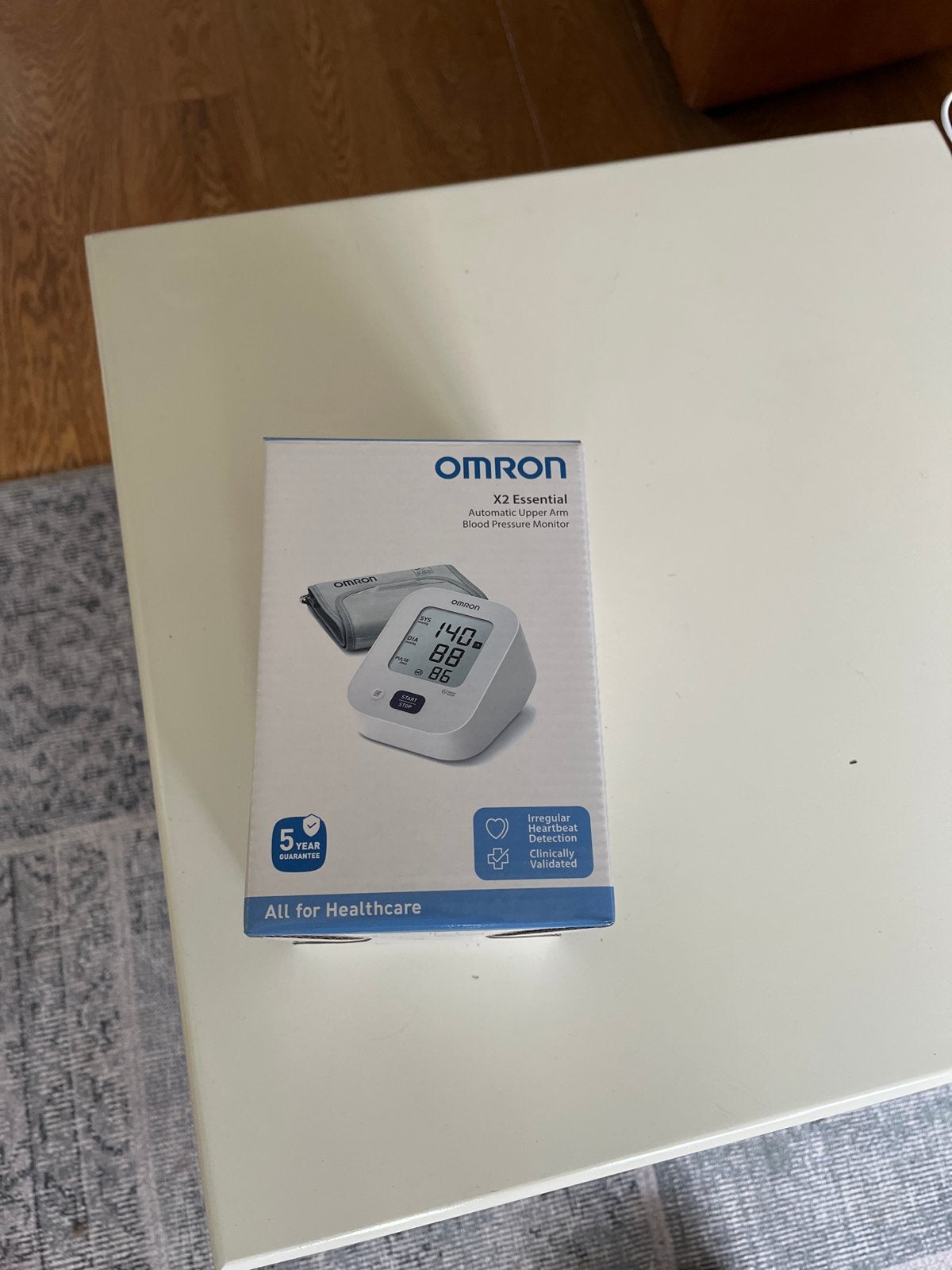 Omron X2 Essential Automatische Bovenarm Bloeddrukmeter, Ophalen, Zo goed als nieuw, Overige typen
