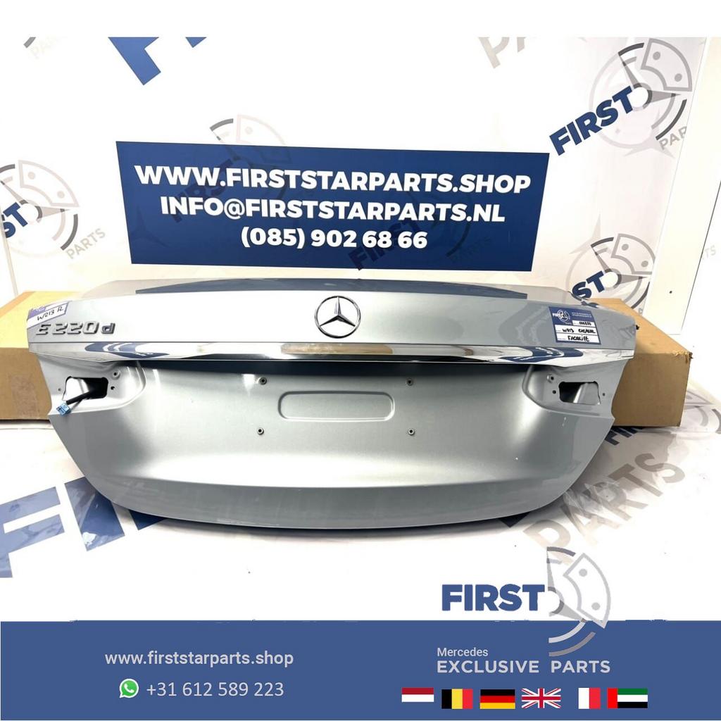 W213 FACELIFT E KLASSE 2023 ACHTERKLEP COMPLETE KOFFERKLEP K, Gebruikt, Ophalen of Verzenden, Achter, -