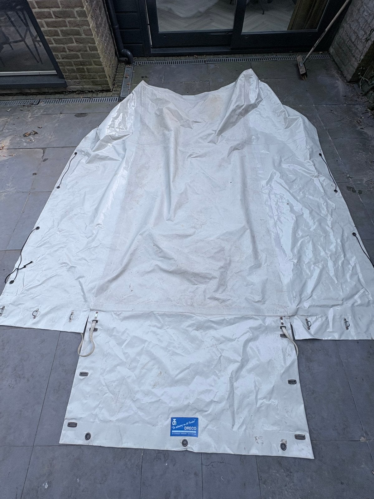 Dekzeil / afdekzeil Dreco - 250 cm x 135 cm, Ophalen of Verzenden, Gebruikt