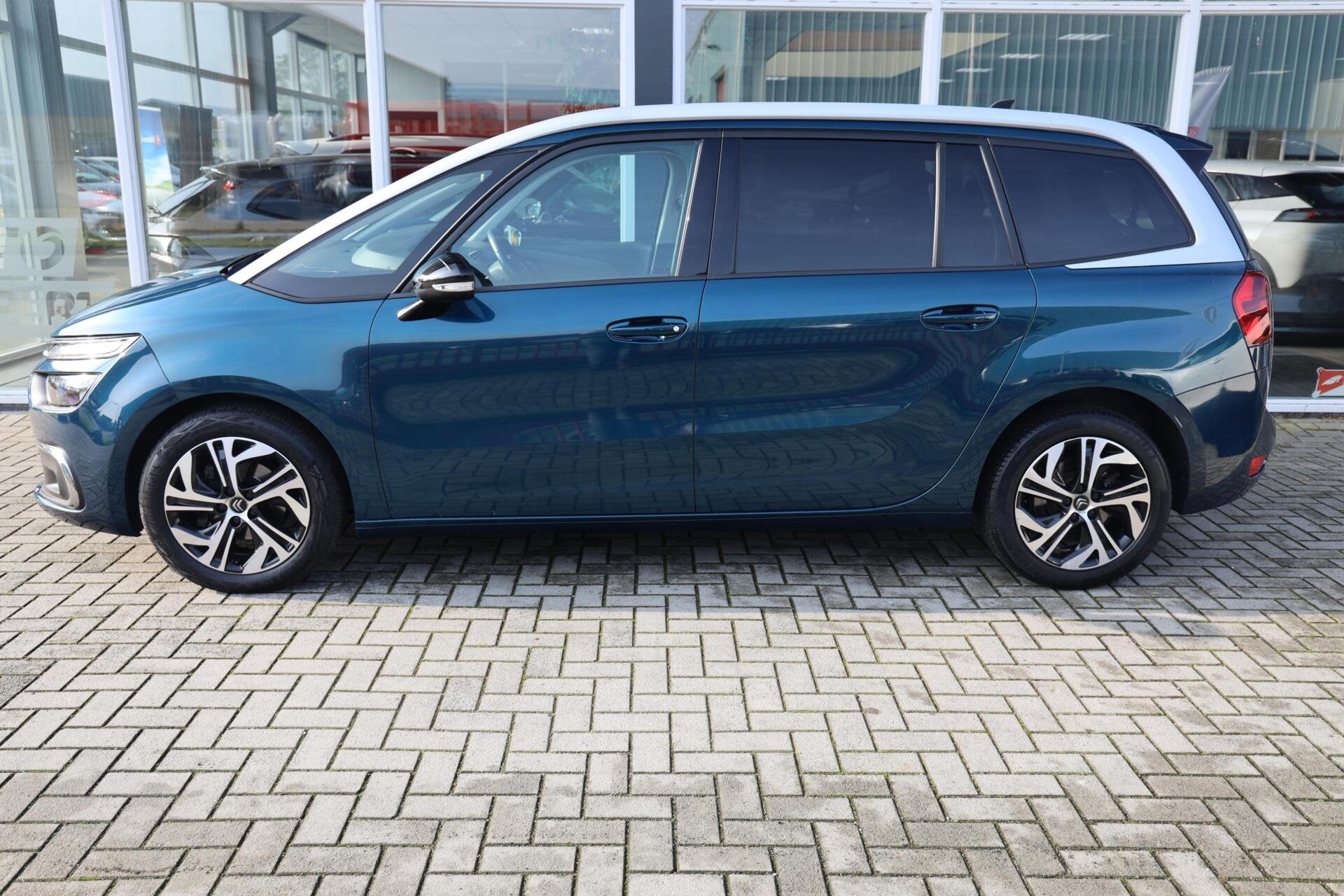 Citroen Grand C4 SpaceTourer 1.2 PureTech Business|7Persoons, Voorwielaandrijving, 1199 cc, Met garantie (alle), Blauw