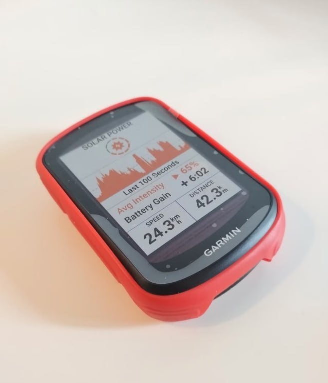 Garmin Edge 840 Solar - Fietscomputer, Fietsen en Brommers, Fietsaccessoires | Fietscomputers, Ophalen of Verzenden, Zo goed als nieuw