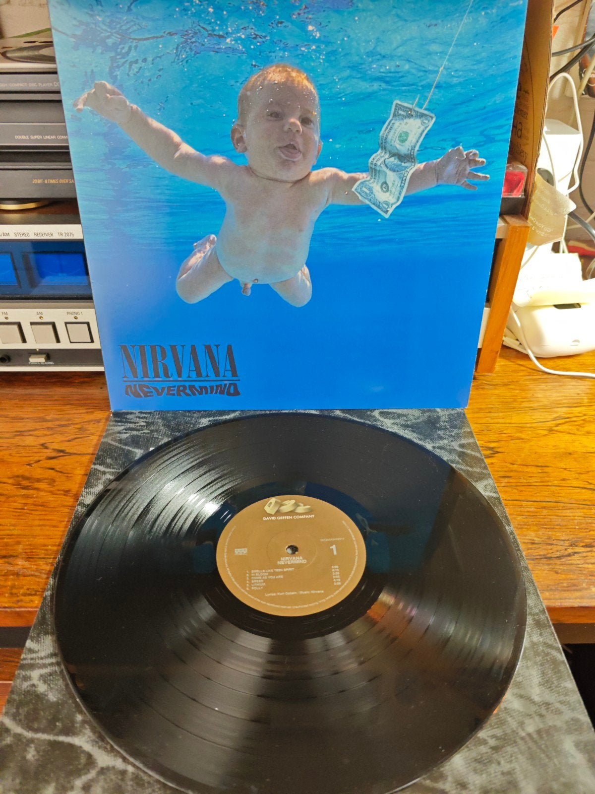 Nirvana - Nevermind LP, Cd's en Dvd's, LP, Gebruikt, Reissue, Ophalen of Verzenden