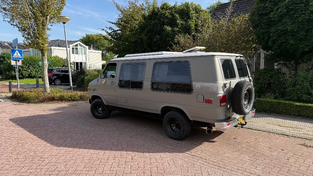 Chevrolet Chevy Van 1986 G20 Wegen belastingvrij Camper LPG, Automaat, 1090 kg, Overige carrosserieën, 7 stoelen